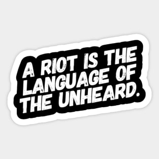 Riot language Sticker